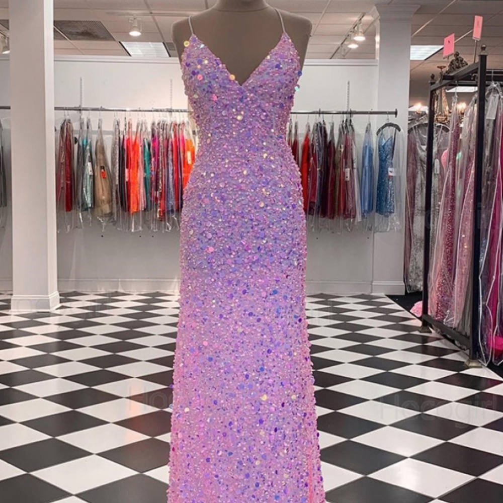 Jasz Sequinned Prom Dress Size 4